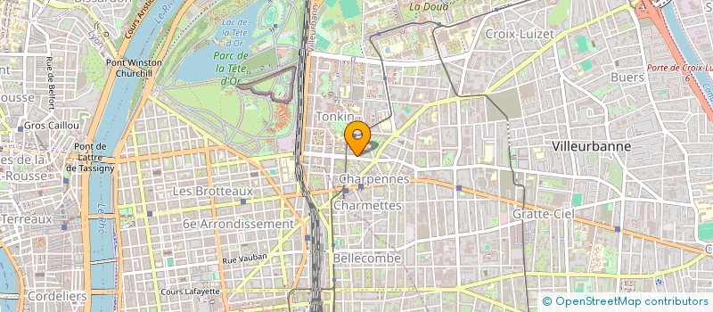 localisation de l'entreprise MONSIEUR FABIO D ORAZIO  VILLEURBANNE