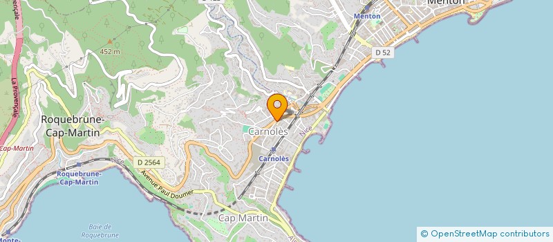localisation de l'entreprise MONSIEUR FABIO DA COSTA VIEIRA à ROQUEBRUNE-CAP-MARTIN