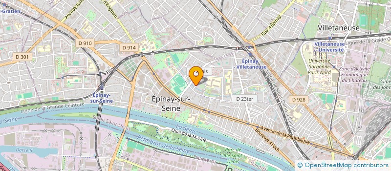 localisation de l'entreprise MONSIEUR FABIO DE ALBUQUERQUE à EPINAY-SUR-SEINE
