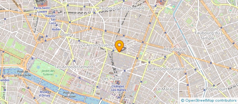 localisation de l'entreprise MONSIEUR FABIO DEBIEVRE  PARIS