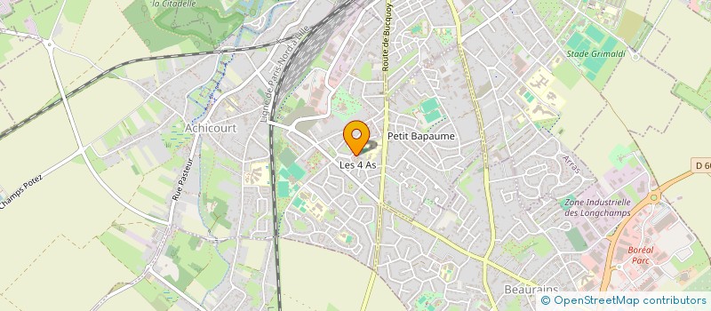 localisation de l'entreprise MONSIEUR FABIO DESSEAUX  ACHICOURT