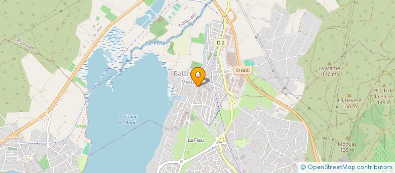 localisation de l'entreprise MONSIEUR FABIO DI CESARE  BALARUC-LE-VIEUX