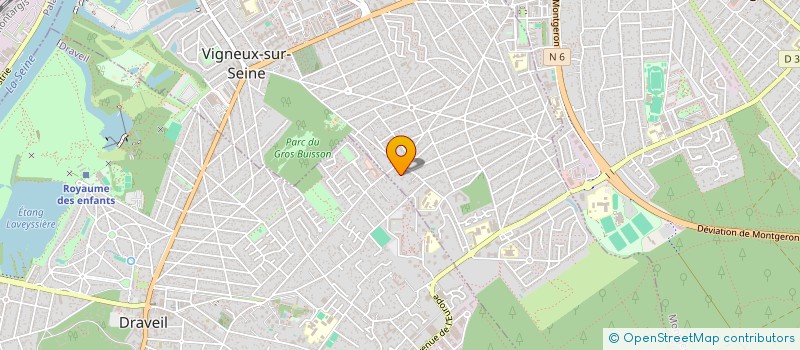 localisation de l'entreprise MONSIEUR FABIO DINIZ PINTO à VIGNEUX-SUR-SEINE