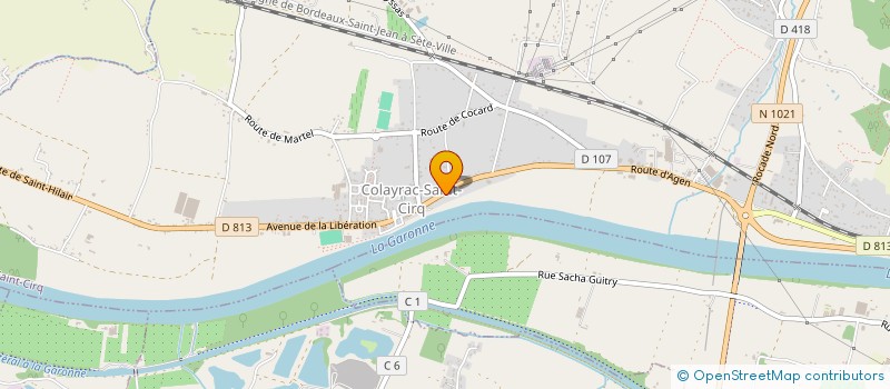 localisation de l'entreprise MONSIEUR FABIO FERNANDES DA CUNHA à COLAYRAC-SAINT-CIRQ