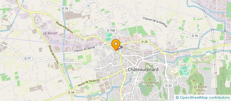 localisation de l'entreprise MONSIEUR FABIO FERRARA à CHATEAURENARD