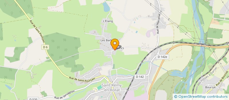 localisation de l'entreprise MONSIEUR FABIO FERREIRA NEVES  SAINT-REMY-EN-ROLLAT