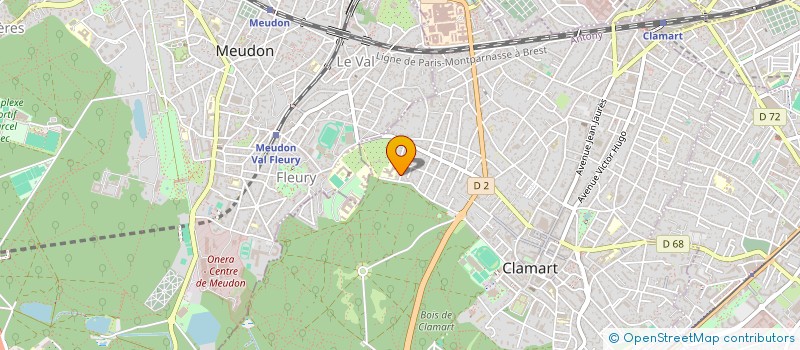 localisation de l'entreprise MONSIEUR FABIO FORNARELLI à CLAMART