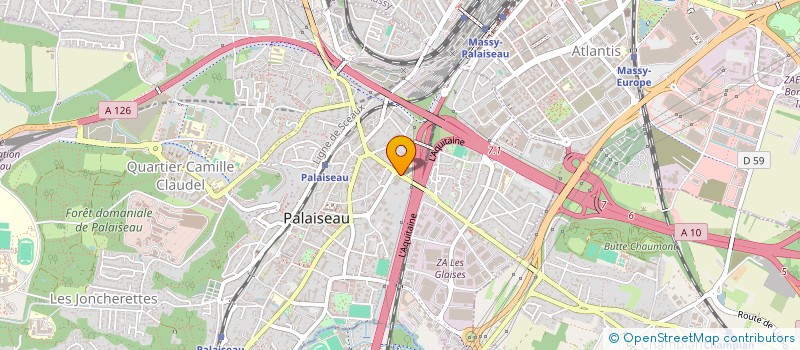 localisation de l'entreprise MONSIEUR FABIO-GABRIEL GHEORGHE  PALAISEAU