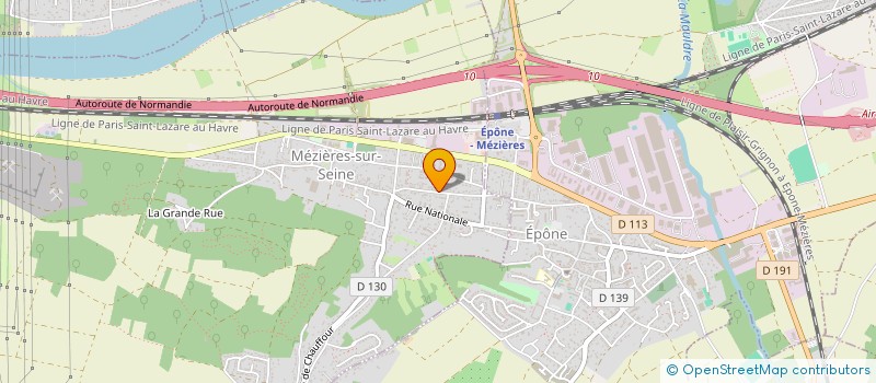 localisation de l'entreprise MONSIEUR FABIO JESUS FERREIRA  MEZIERES-SUR-SEINE