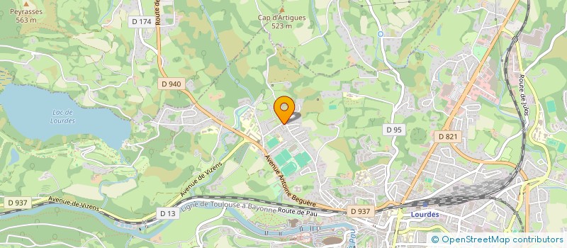 localisation de l'entreprise MONSIEUR FABIO JOAO ROBALO CAMEIRA  LOURDES