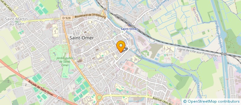 localisation de l'entreprise MONSIEUR FABIO JUNIOR LOPES MONTEIRO  SAINT-OMER