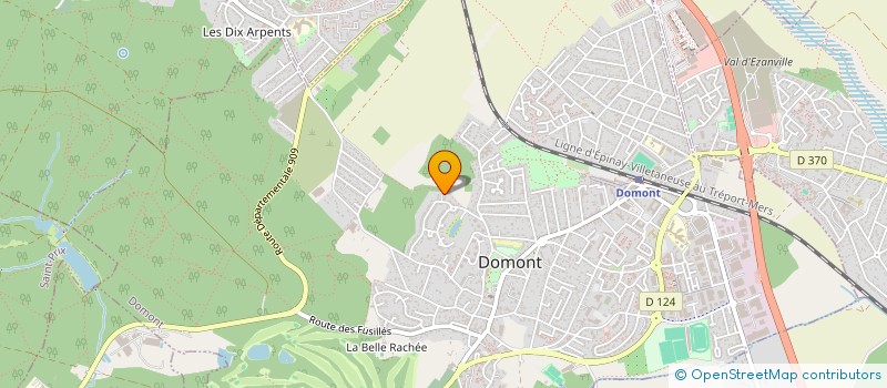 localisation de l'entreprise MONSIEUR FABIO LOMBARDO  DOMONT