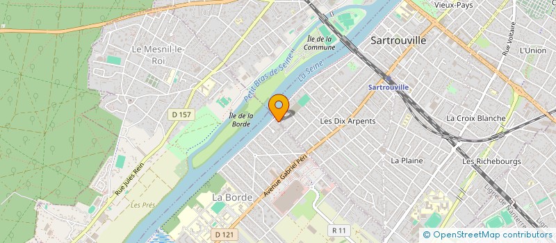 localisation de l'entreprise MONSIEUR FABIO LOPEZ GONZALO à SARTROUVILLE