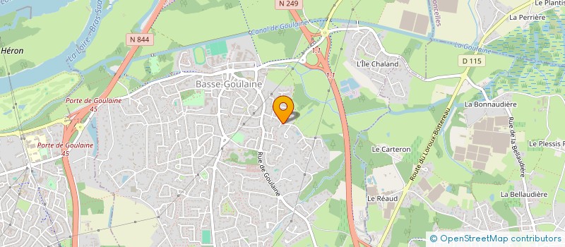 localisation de l'entreprise MONSIEUR FABIO MAHE  BASSE-GOULAINE