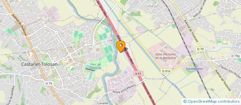 localisation de l'entreprise MONSIEUR FABIO MARTIN à CASTANET-TOLOSAN