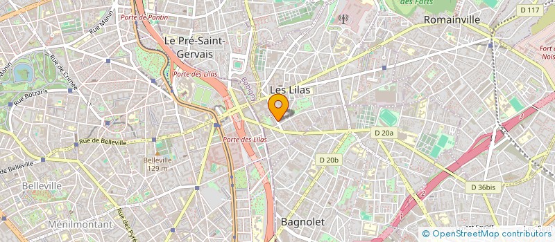 localisation de l'entreprise MONSIEUR FABIO MARTINS  LE PLESSIS-TREVISE