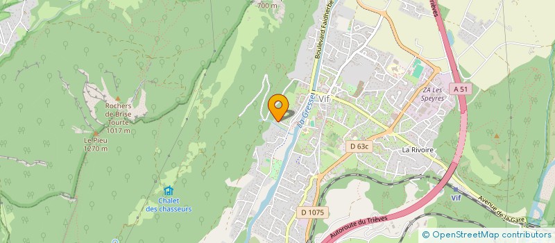 localisation de l'entreprise MONSIEUR FABIO MARZETTI  VIF