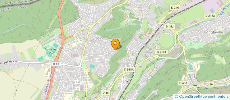 localisation de l'entreprise MONSIEUR FABIO MIGUEL DA SILVA DIONISIO à LONGWY