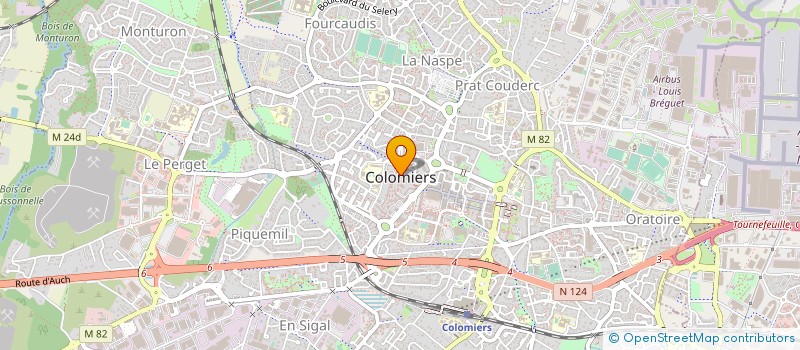 localisation de l'entreprise MONSIEUR FABIO MIGUEL VENTURA PARREIRA à COLOMIERS