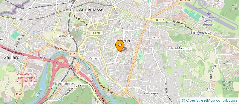 localisation de l'entreprise MONSIEUR FABIO MYTTEIS-HAGER  ANNEMASSE