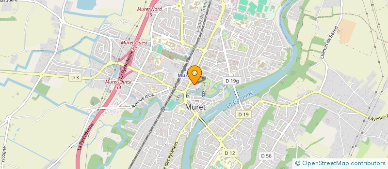 localisation de l'entreprise MONSIEUR FABIO ORLANDO  MURET