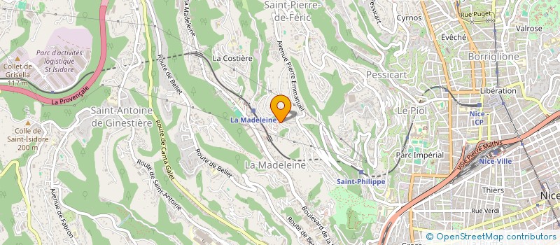 localisation de l'entreprise MONSIEUR FABIO PALUMBO à NICE
