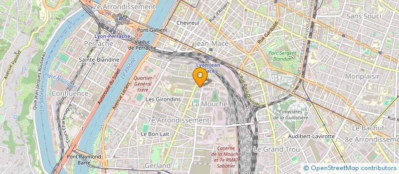 localisation de l'entreprise MONSIEUR FABIO PINTO  LYON