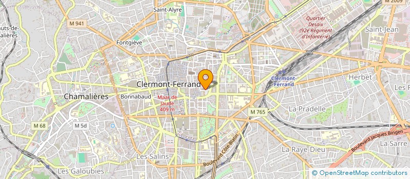 localisation de l'entreprise MONSIEUR FABIO PRESTI  CLERMONT-FERRAND