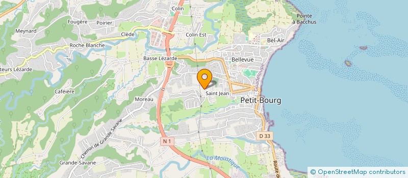 localisation de l'entreprise MONSIEUR FABIO QUINOL  PETIT-BOURG