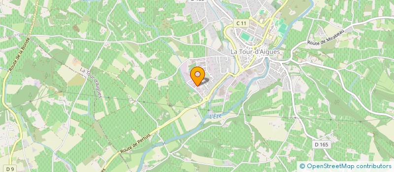 localisation de l'entreprise MONSIEUR FABIO REYMOND  LA TOUR-D'AIGUES