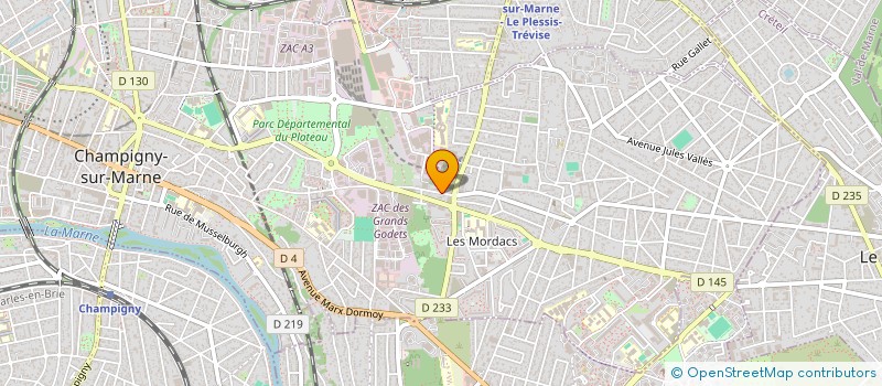 localisation de l'entreprise MONSIEUR FABIO RIZZI  CHAMPIGNY-SUR-MARNE