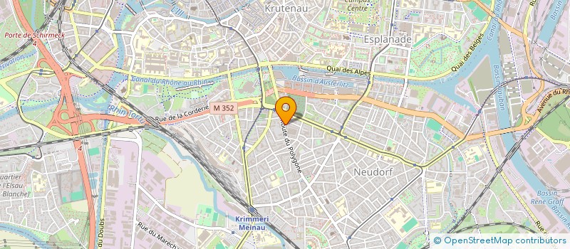 localisation de l'entreprise MONSIEUR FABIO RODA à STRASBOURG