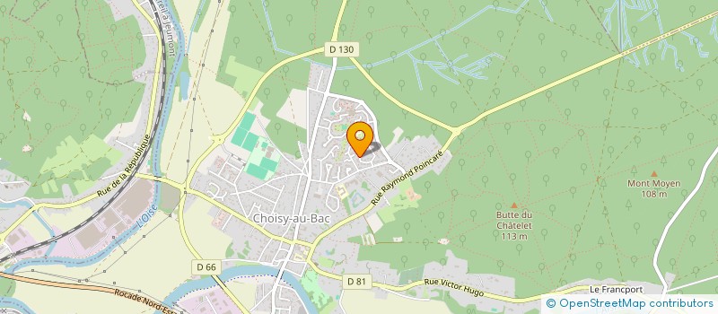 localisation de l'entreprise MONSIEUR FABIO RODRIGUES  CHOISY-AU-BAC