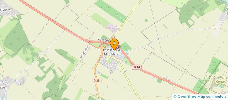 localisation de l'entreprise MONSIEUR FABIO SAAVEDRA  ABLEIGES