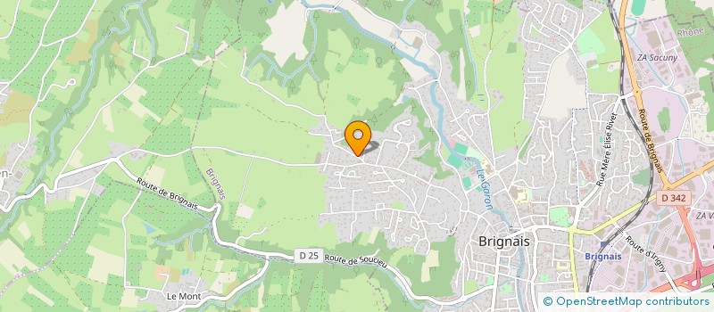 localisation de l'entreprise MONSIEUR FABIO SPEZZAFERRI  LYON