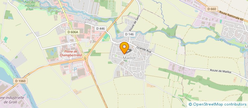 localisation de l'entreprise MONSIEUR FABIO TIAGO DA CUNHA  SUBLIGNY