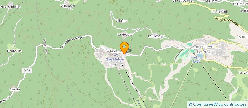 localisation de l'entreprise MONSIEUR FABIO TRINCHERO  LA COTE D ARBROZ