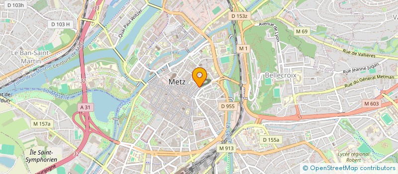 localisation de l'entreprise MONSIEUR FABLO DOUKOURE  METZ