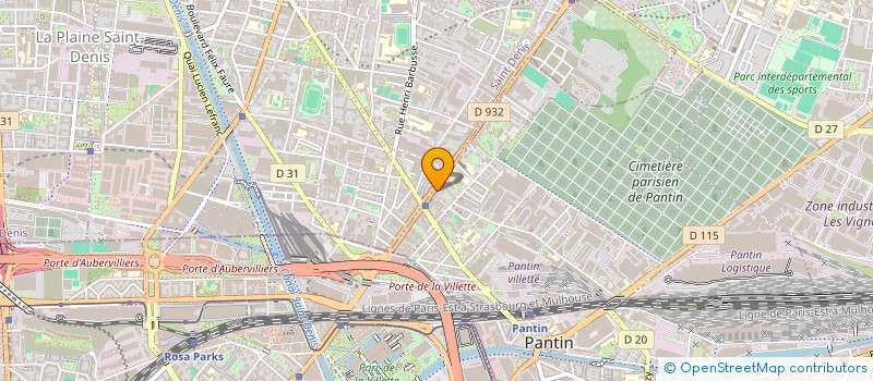 localisation de l'entreprise MONSIEUR FABRICE AGNOLETTI DEFFERRARD  PARIS