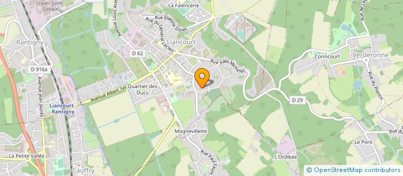 localisation de l'entreprise MONSIEUR FABRICE ALAIN LEON LEROY à MOGNEVILLE