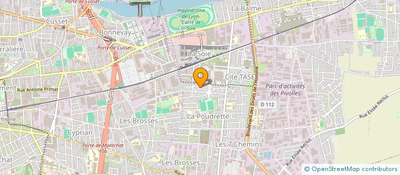 localisation de l'entreprise MONSIEUR FABRICE ALAIN WARLOP  VAULX-EN-VELIN