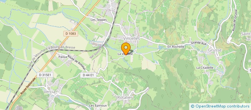 localisation de l'entreprise MONSIEUR FABRICE ALEXANDRE  VAL-SONNETTE