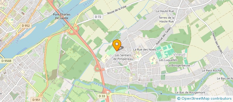 localisation de l'entreprise MONSIEUR FABRICE ALIAGA à VINEUIL