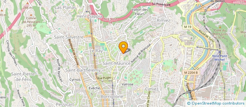 localisation de l'entreprise MONSIEUR FABRICE ALLEMAND à NICE