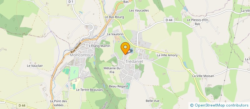 localisation de l'entreprise MONSIEUR FABRICE ALLENO  TREDANIEL