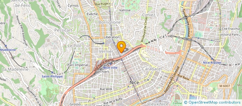 localisation de l'entreprise MONSIEUR FABRICE ALLIA à NICE