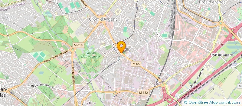 localisation de l'entreprise MONSIEUR FABRICE ALONSO à MONTPELLIER