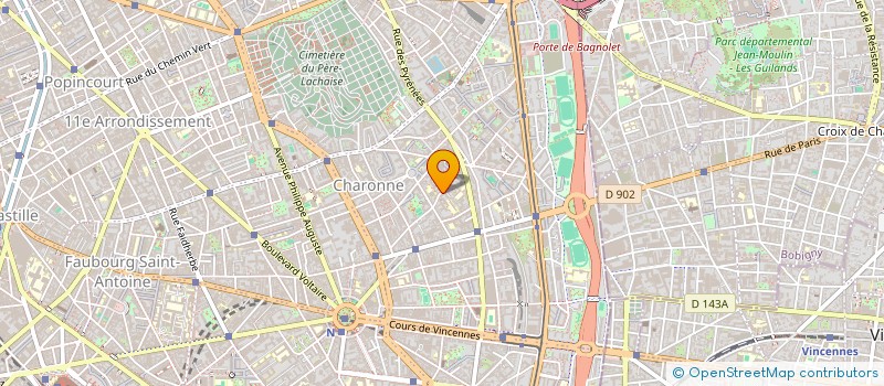 localisation de l'entreprise MONSIEUR FABRICE ALOULOU  GENNEVILLIERS