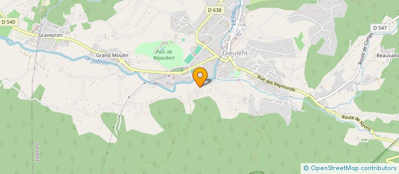 localisation de l'entreprise MONSIEUR FABRICE AMAR  ROCHEGUDE