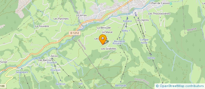 localisation de l'entreprise MONSIEUR FABRICE AMBROSI  PRAZ-SUR-ARLY